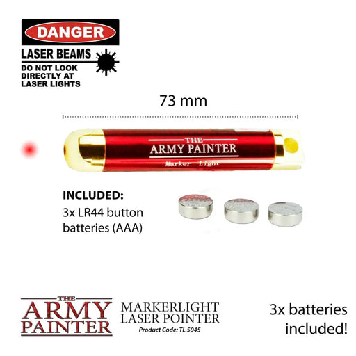 Army Painter - Wargaming Accessories: Market Light Laser - The Army Painter