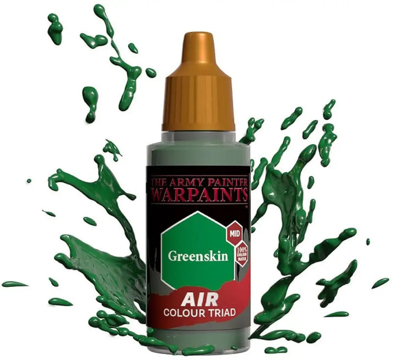 Army Painter - Warpaints Air: Acrylic Air Greenskin (18ml) - The Army Painter