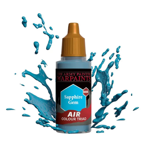 Army Painter - Warpaints Air: Acrylic Air Sapphire Gem (18ml) - The Army Painter