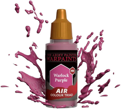 Army Painter - Warpaints Air: Acrylic Air Warlock Purple (18ml) - The Army Painter