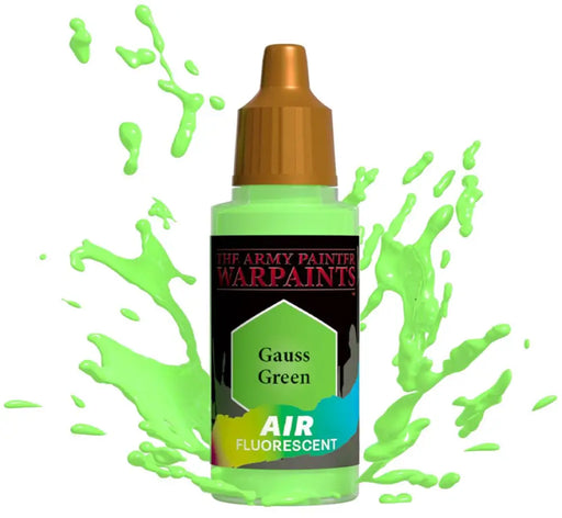 Army Painter - Warpaints Air: Fluo Air Gauss Green (18ml) - The Army Painter