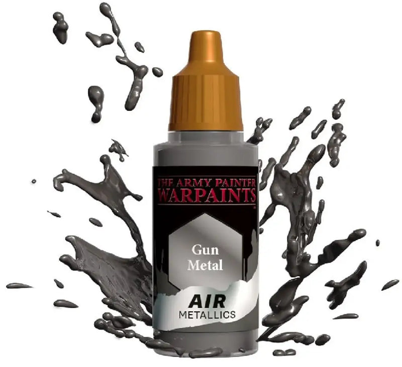 Army Painter - Warpaints Air: Metallic Air Gun Metal (18ml) - The Army Painter