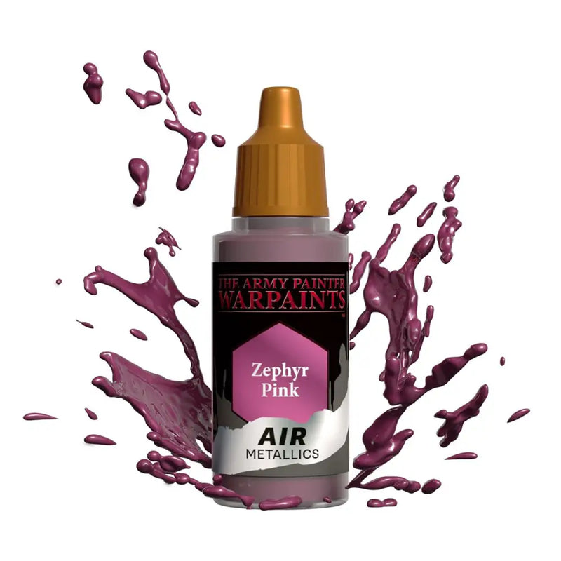 Army Painter - Warpaints Air: Metallic Air Zephyr Pink (18ml) - The Army Painter