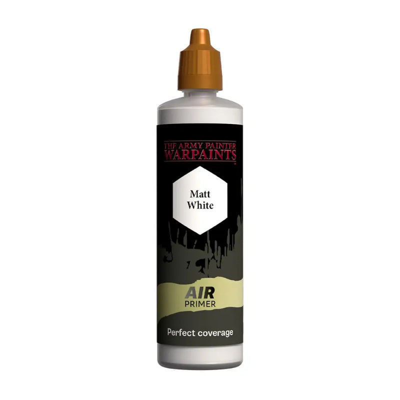 Army Painter - Warpaints: Air Primer Matt White (100ml) - The Army Painter