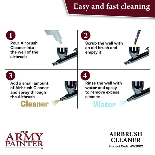 Army Painter - Warpaints: Airbrush Cleaner (100ml) - The Army Painter