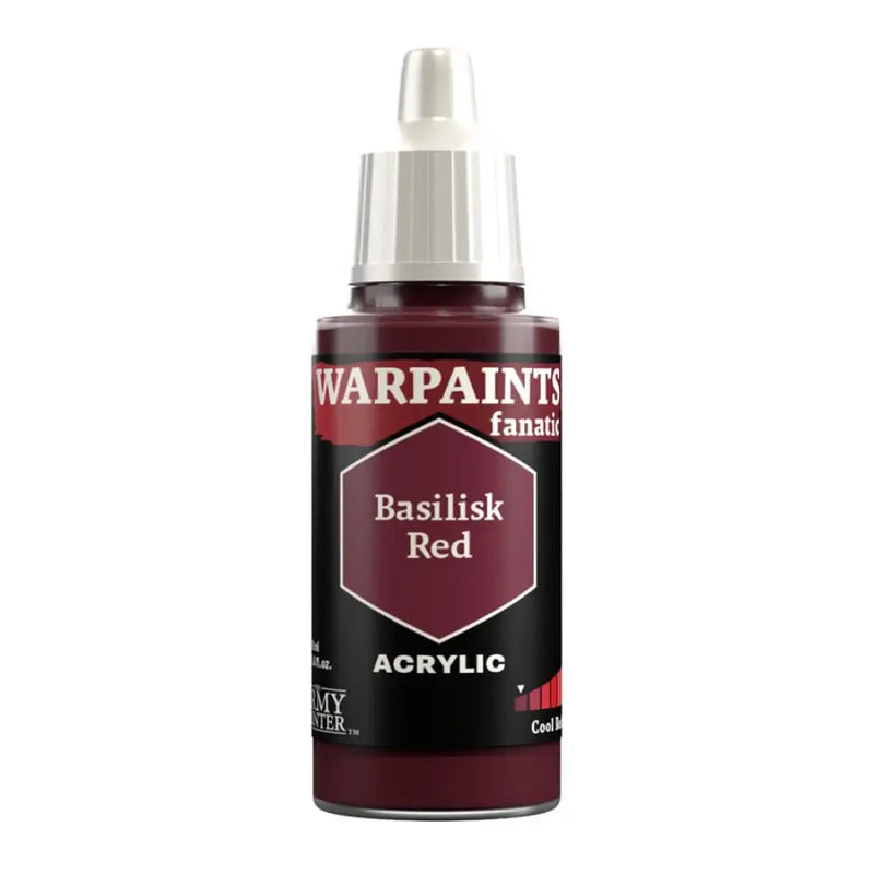 Army Painter: Warpaints Fanatic: Basilisk Red 18ml - The Army Painter