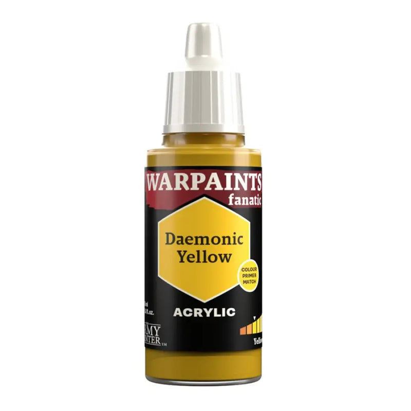 Army Painter: Warpaints Fanatic: Daemonic Yellow 18ml - The Army Painter