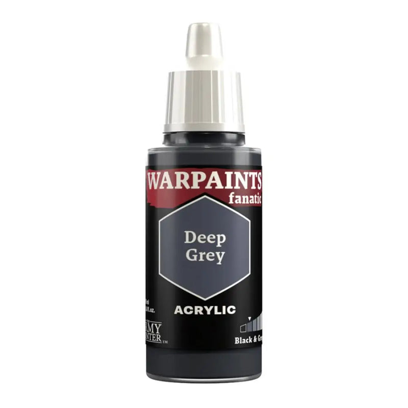 Army Painter: Warpaints Fanatic: Deep Grey 18ml - The Army Painter