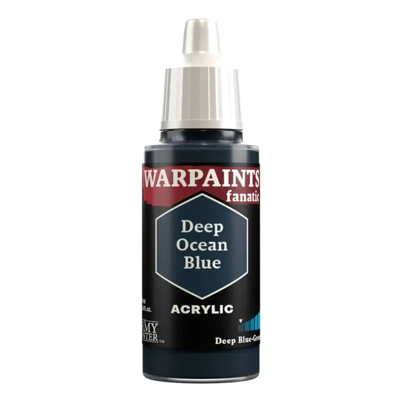 Army Painter: Warpaints Fanatic: Deep Ocean Blue 18ml - The Army Painter