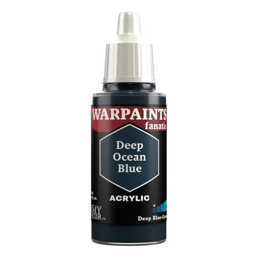 Army Painter: Warpaints Fanatic: Deep Ocean Blue 18ml - The Army Painter