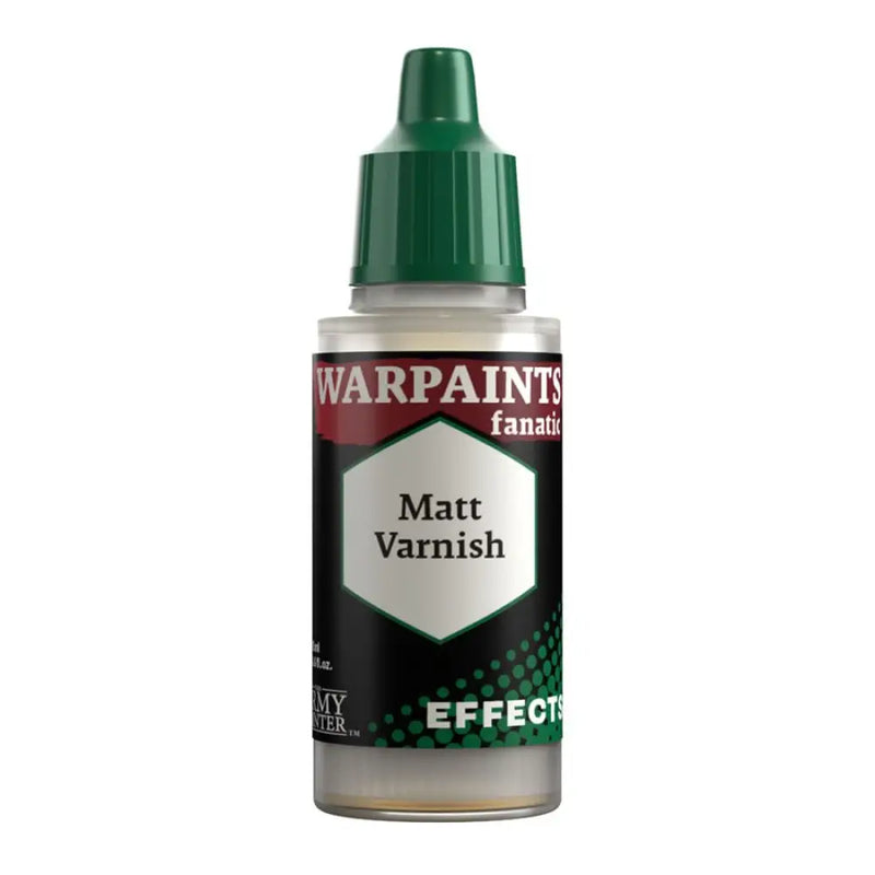 Army Painter: Warpaints Fanatic: Effects: Matt Varnish 18ml - The Army Painter