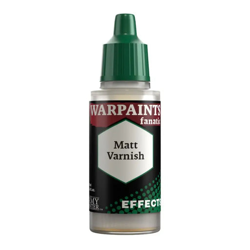 Army Painter: Warpaints Fanatic: Effects: Matt Varnish 18ml - The Army Painter