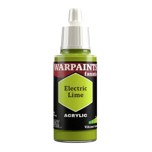 Army Painter: Warpaints Fanatic: Electric Lime 18ml - The Army Painter
