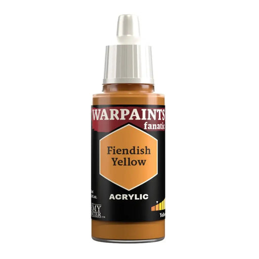 Army Painter: Warpaints Fanatic: Fiendish Yellow 18ml - The Army Painter