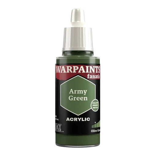 Army Painter: Warpaints Fanatic: Army Green 18ml - The Army Painter