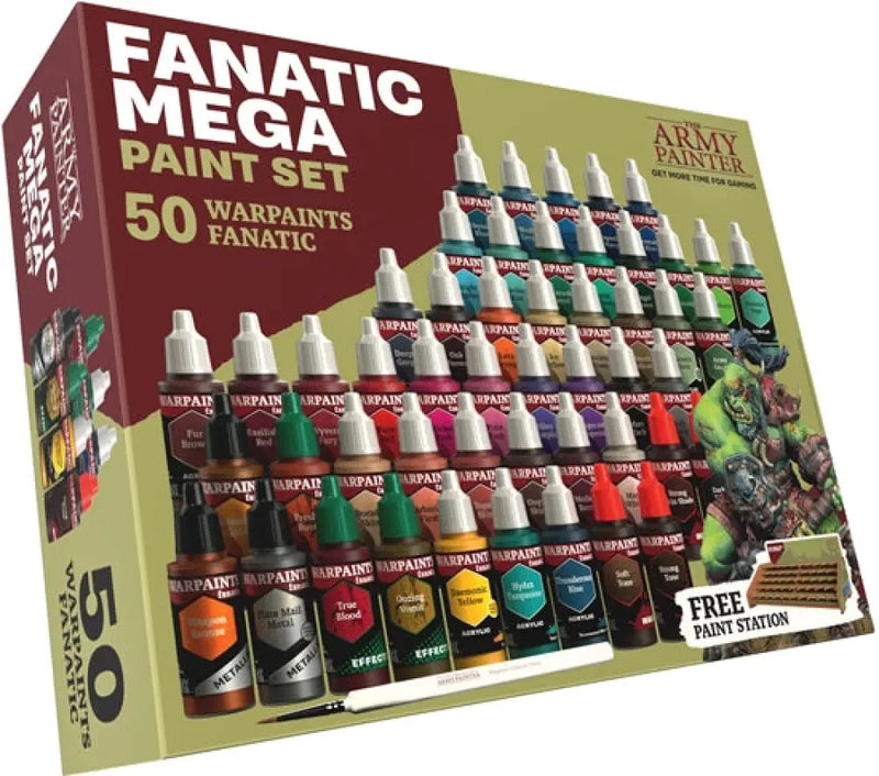 Army Painter: Warpaints: Fanatic Mega Paint Set - The Army Painter