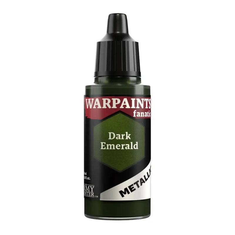 Army Painter: Warpaints Fanatic: Metallic: Dark Emerald (18ml) - The Army Painter