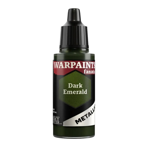 Army Painter: Warpaints Fanatic: Metallic: Dark Emerald (18ml) - The Army Painter