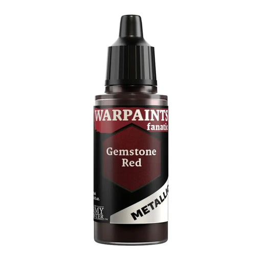 Army Painter: Warpaints Fanatic: Metallic: Gemstone Red (18ml) - The Army Painter