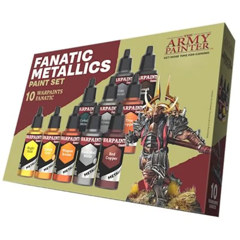 Army Painter: Warpaints Fanatic: Metallics Paint Set - The Army Painter