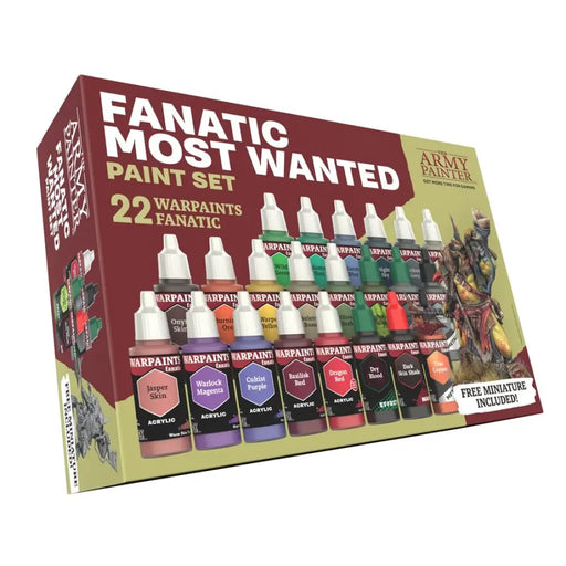 Army Painter: Warpaints Fanatic: Most Wanted Paint Set - The Army Painter
