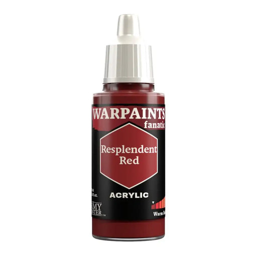 Army Painter: Warpaints Fanatic: Resplendent Red 18ml - The Army Painter