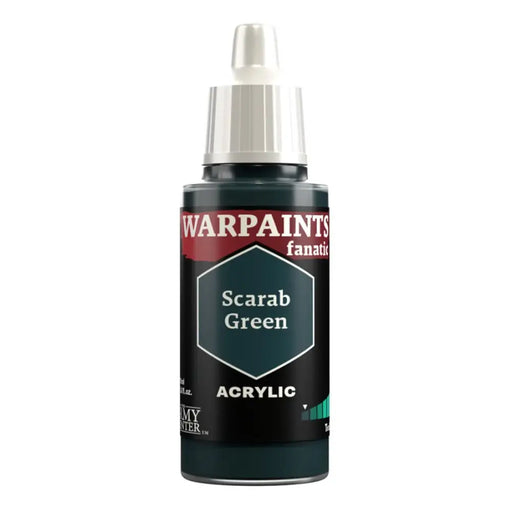 Army Painter: Warpaints Fanatic: Scarab Green (18ml) - The Army Painter