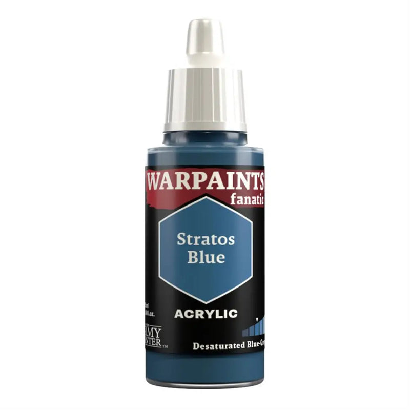 Army Painter: Warpaints Fanatic: Stratos Blue (18ml) - The Army Painter