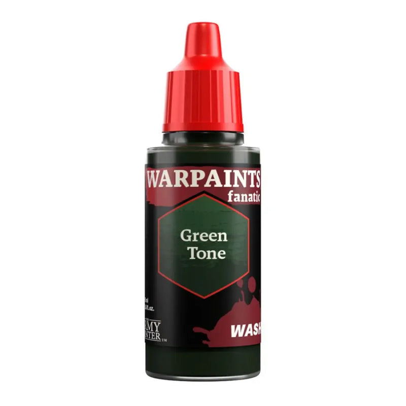 Army Painter: Warpaints Fanatic: Wash: Green Tone 18ml - The Army Painter
