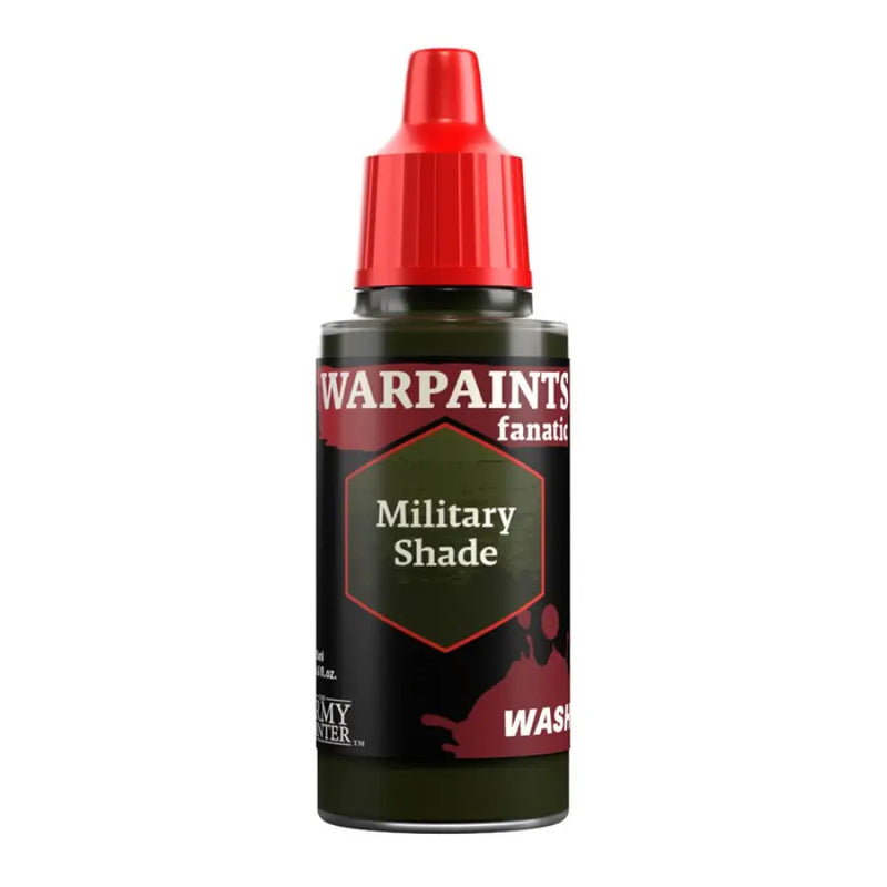 Army Painter: Warpaints Fanatic: Wash: Military Shade 18ml - The Army Painter