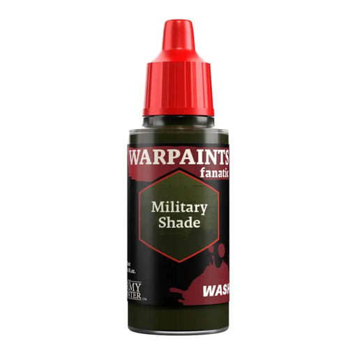 Army Painter: Warpaints Fanatic: Wash: Military Shade 18ml - The Army Painter