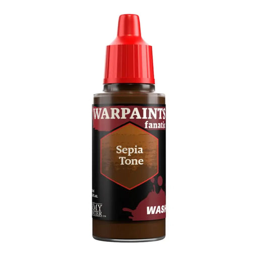Army Painter: Warpaints Fanatic: Wash: Sepia Tone 18ml - The Army Painter