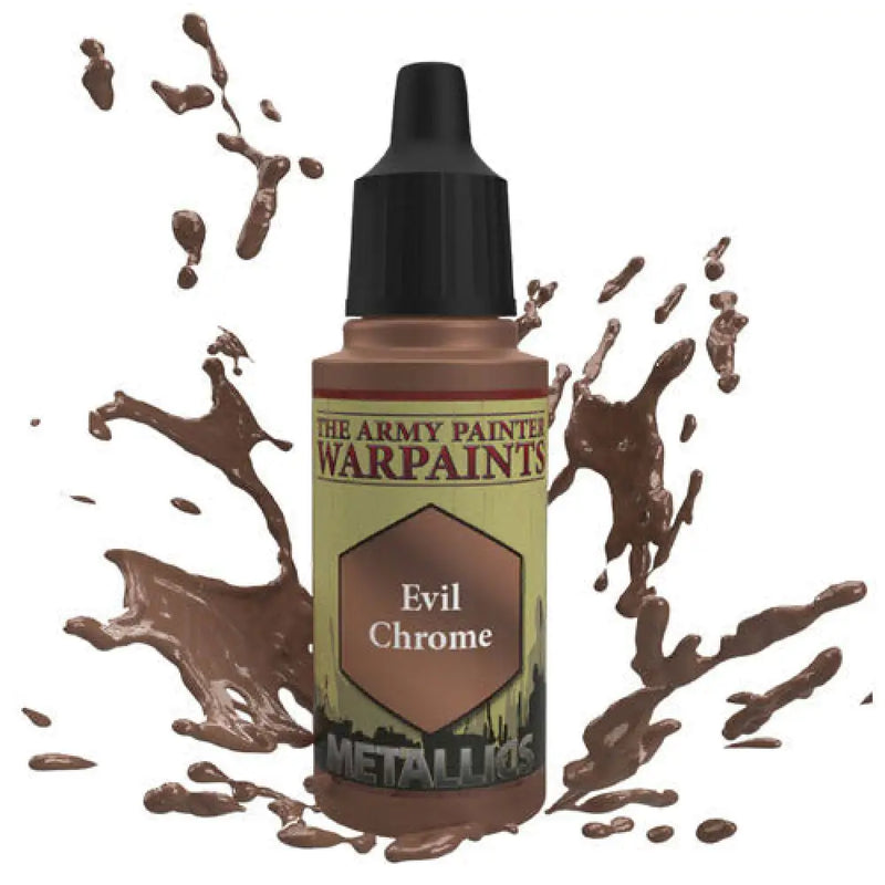 Army Painter - Warpaints: Metallic Evil Chrome (18ml) - The Army Painter