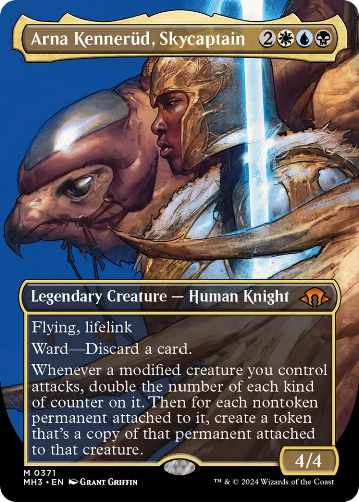 Arna Kennerud Skycaptain (Borderless) [Modern Horizons 3] - MTG Single