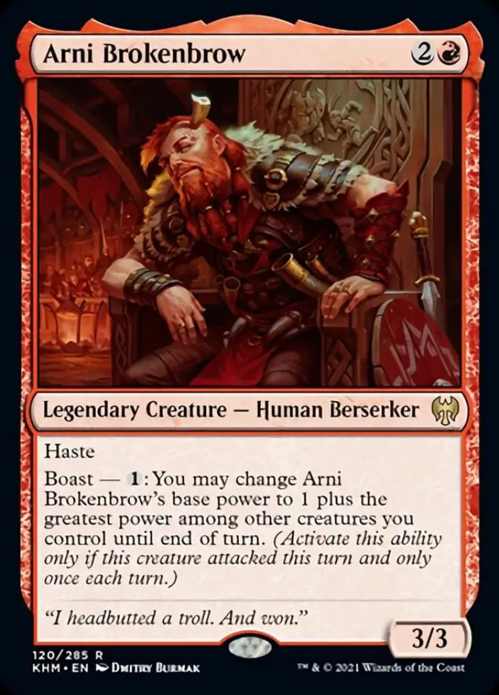 Arni Brokenbrow [Kaldheim] - MTG Single