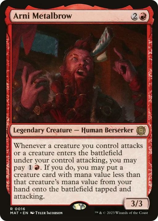 Arni Metalbrow [March of the Machine: The Aftermath] - MTG Single