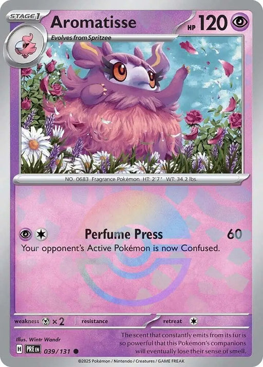 Aromatisse (039/131) (Poke Ball Pattern) [Scarlet & Violet: Prismatic Evolutions] - Pokemon Single