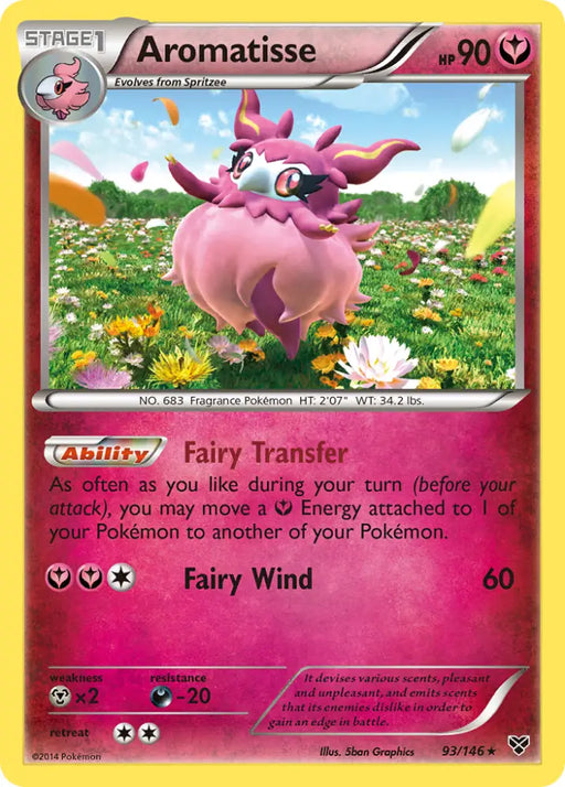 Aromatisse (93/146) [XY: Base Set] - Pokemon Single
