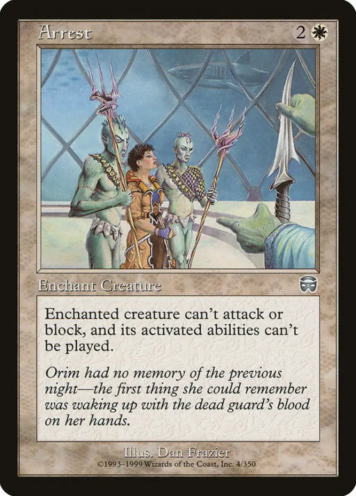Arrest [Mercadian Masques] - MTG Single