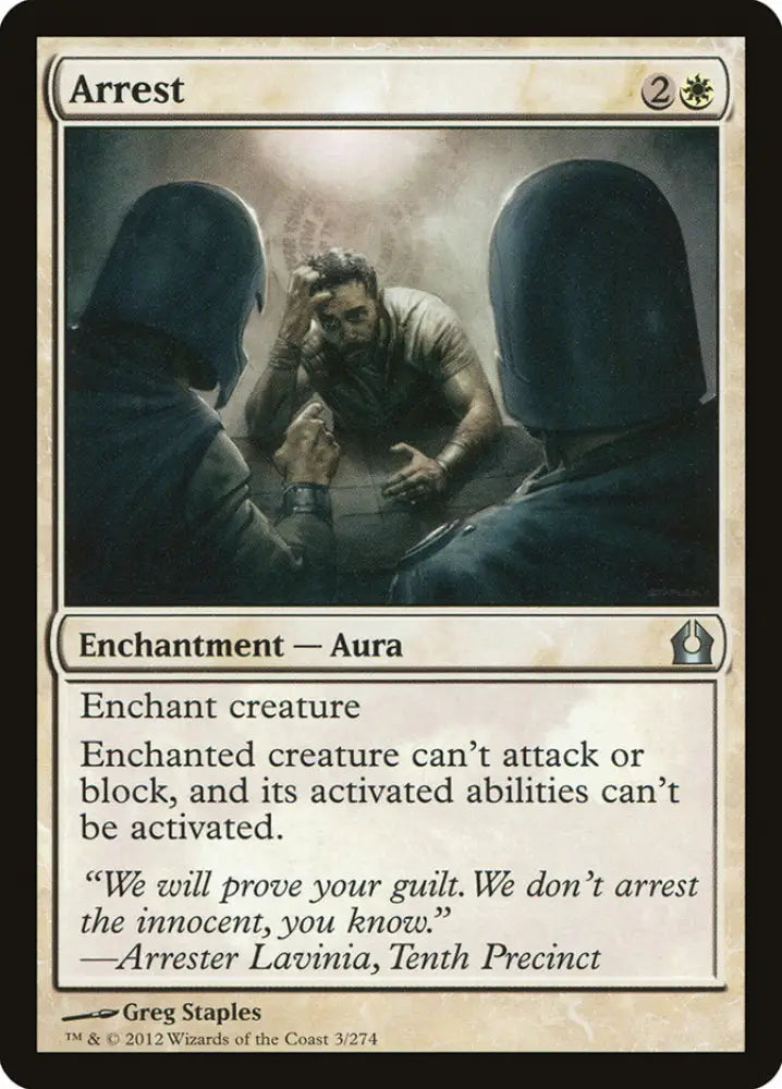 Arrest [Return to Ravnica] - MTG Single