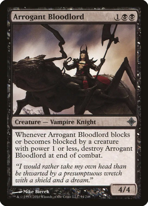 Arrogant Bloodlord [Rise of the Eldrazi] - MTG Single
