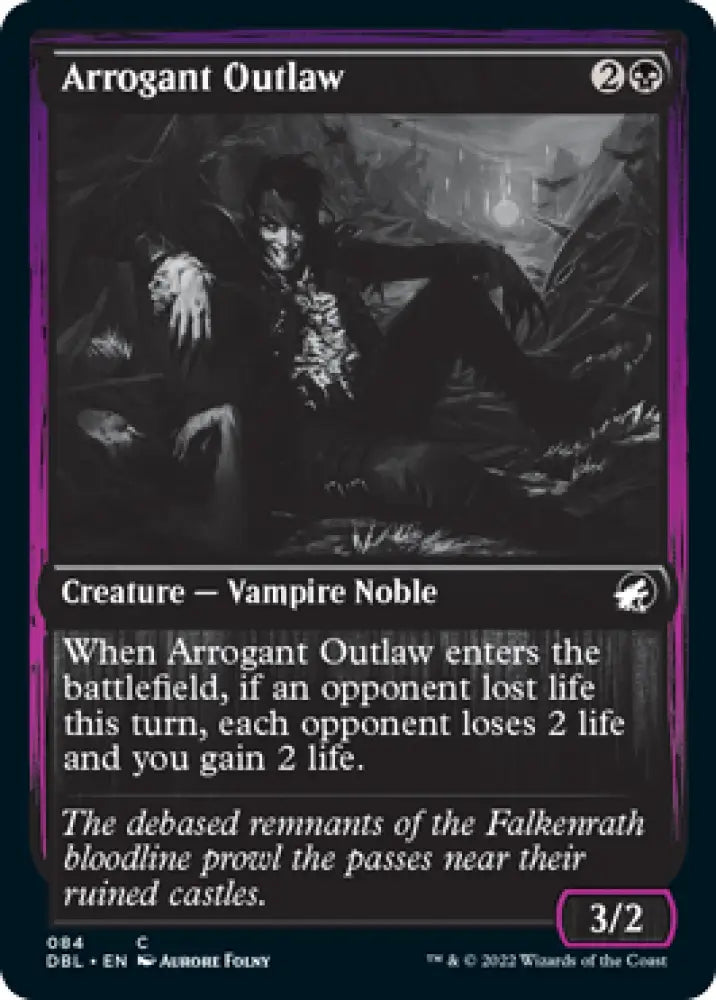 Arrogant Outlaw [Innistrad: Double Feature] - MTG Single