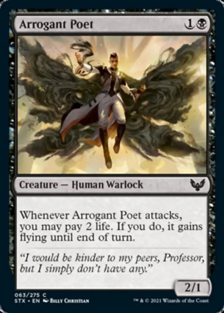 Arrogant Poet [Strixhaven: School of Mages] - MTG Single