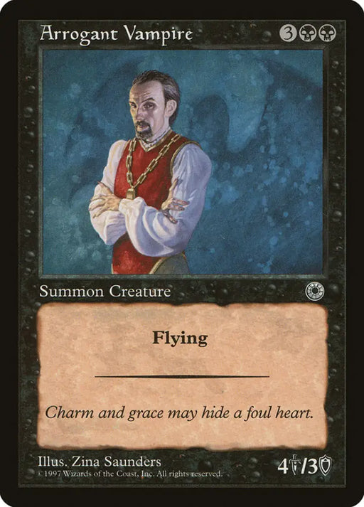 Arrogant Vampire [Portal] - MTG Single
