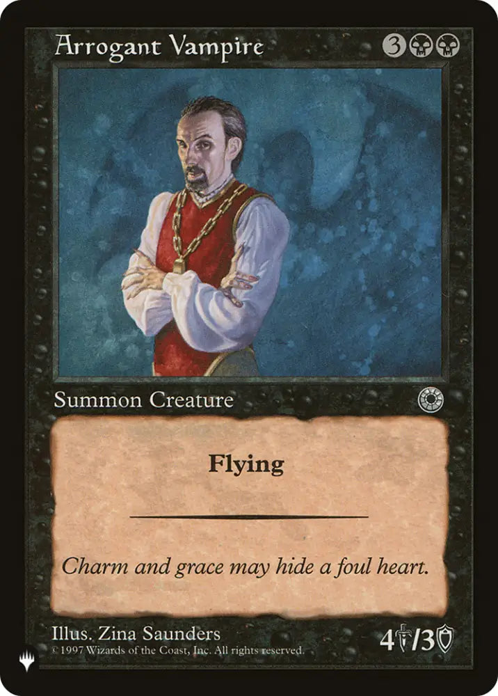 Arrogant Vampire [The List] - MTG Single