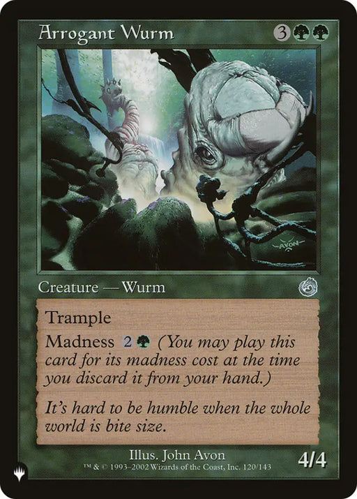 Arrogant Wurm [The List] - MTG Single