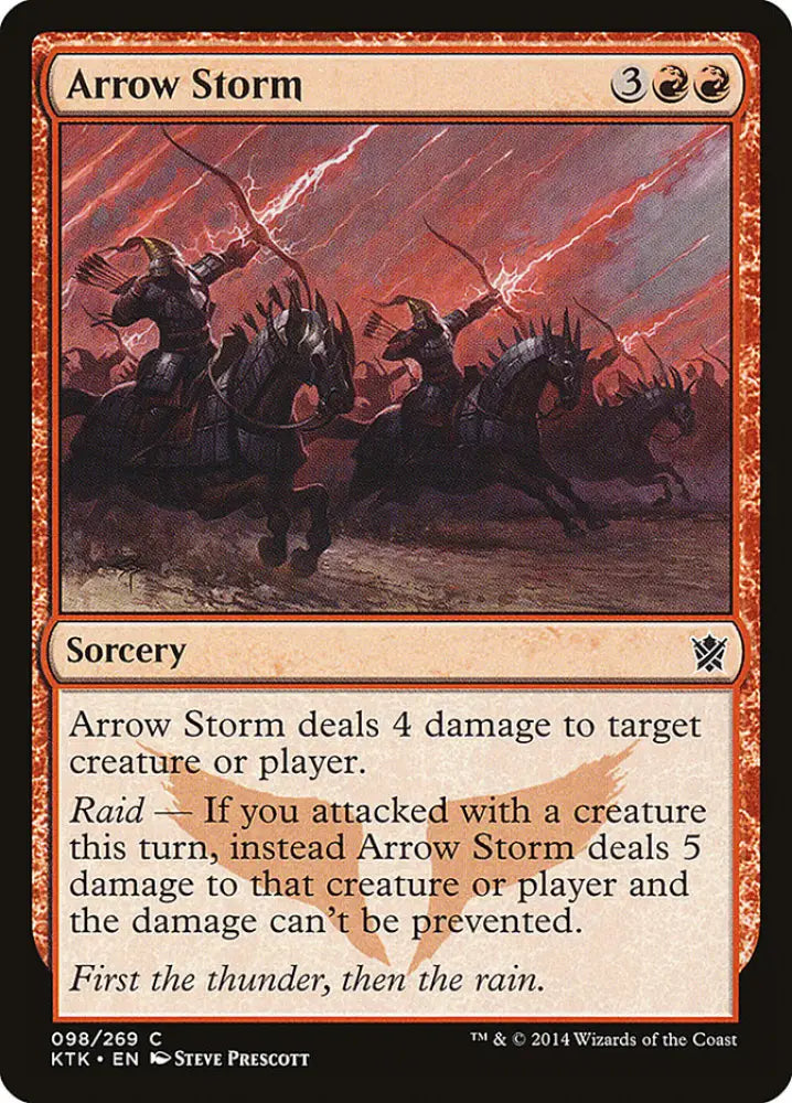 Arrow Storm [Khans of Tarkir] - MTG Single