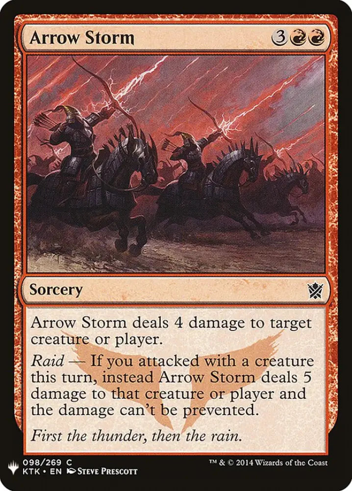 Arrow Storm [Mystery Booster] - MTG Single