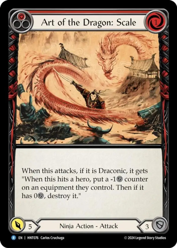 Art of the Dragon: Scale [The Hunted] - Flesh And Blood Single