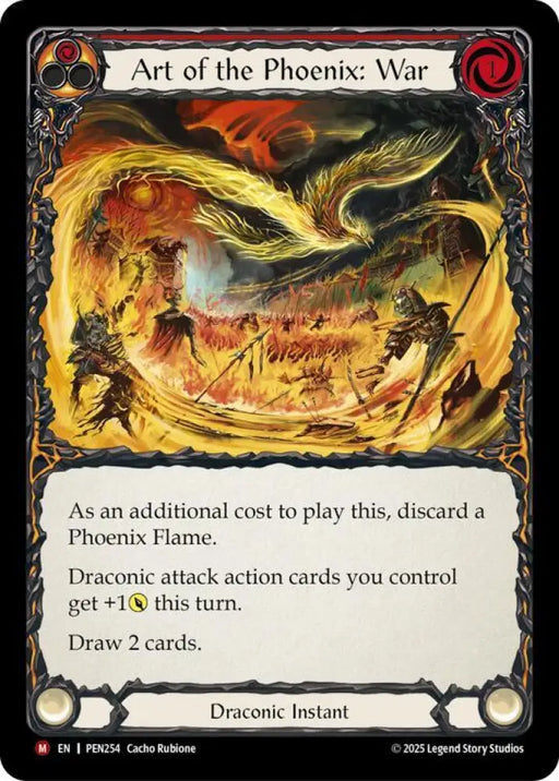 Art Of The Phoenix War (Red) (PEN254) [Compendium of Rathe]